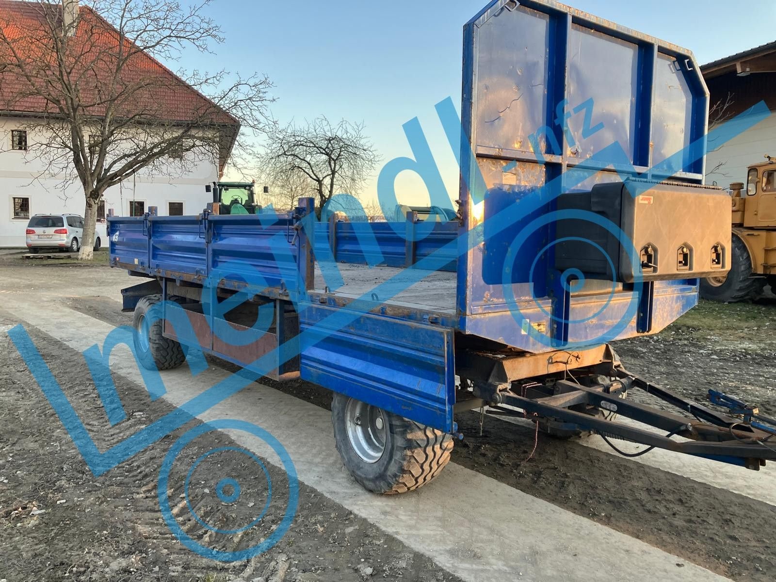 Ballensammelwagen of the type Sonstige Öhler 2 Achs Pritschen Anhänger, Gebrauchtmaschine in Eferding (Picture 1)