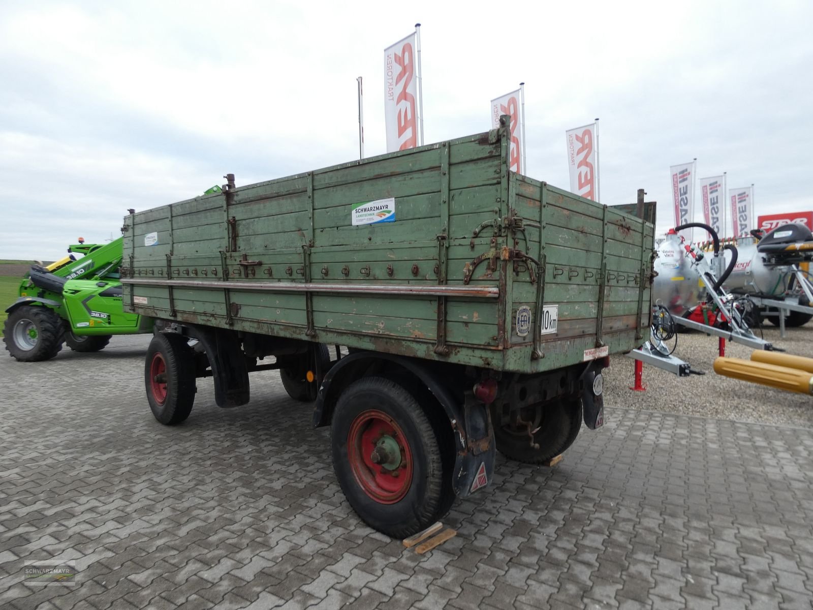 Ballensammelwagen typu Sonstige 2-Achs Plattformanh., Gebrauchtmaschine v Aurolzmünster (Obrázek 4)