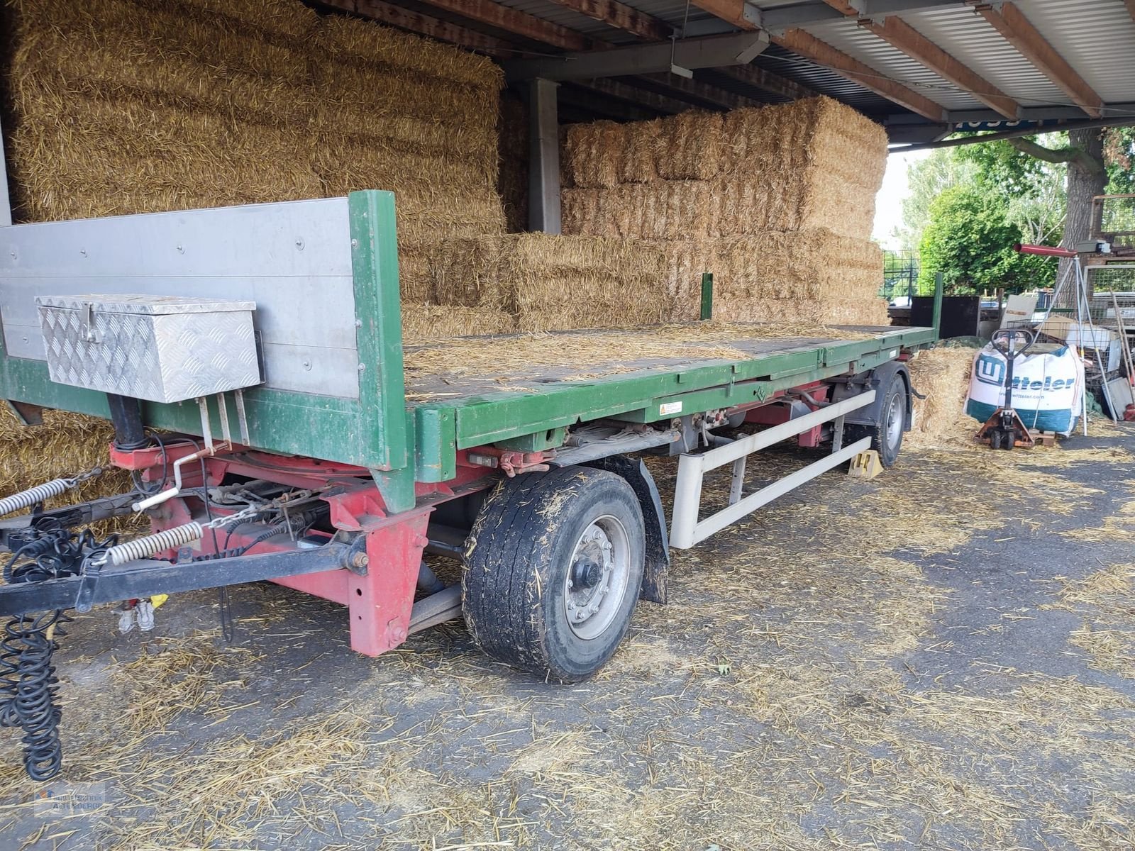 Ballensammelwagen des Typs Sonstige Ballentransportwagen 7,50, Gebrauchtmaschine in Altenberge (Bild 1)