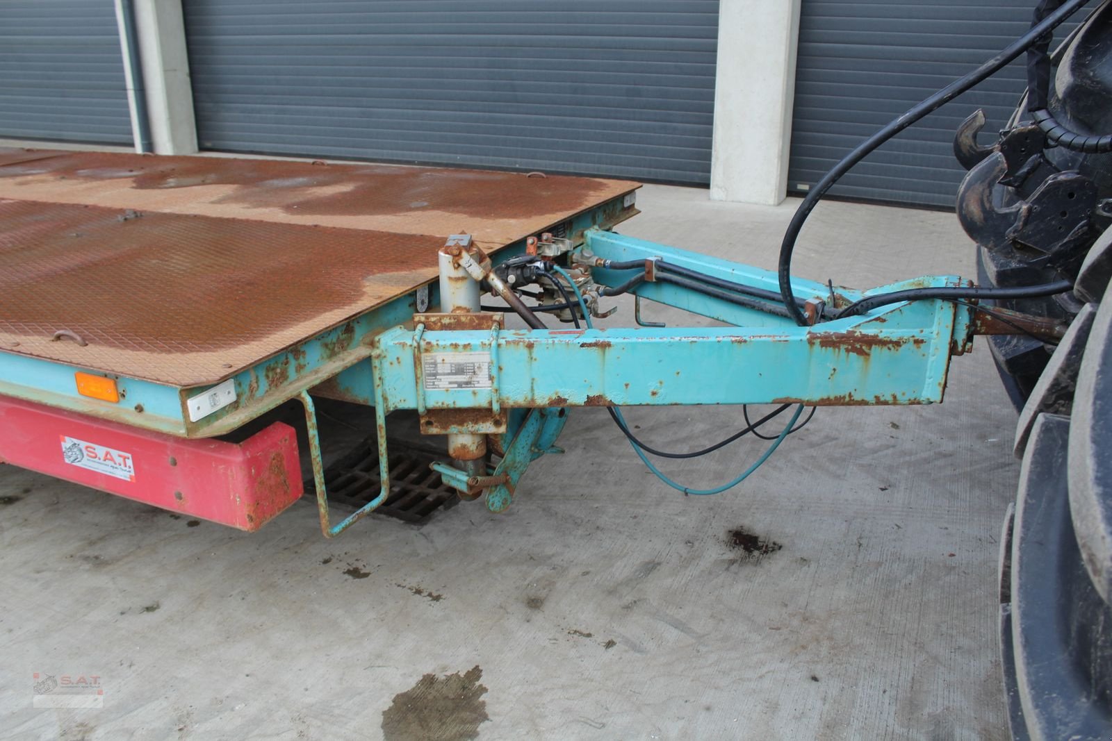 Ballensammelwagen of the type Sonstige Ballenwagen-Tieflader-Plattformhänger, Gebrauchtmaschine in Eberschwang (Picture 10)