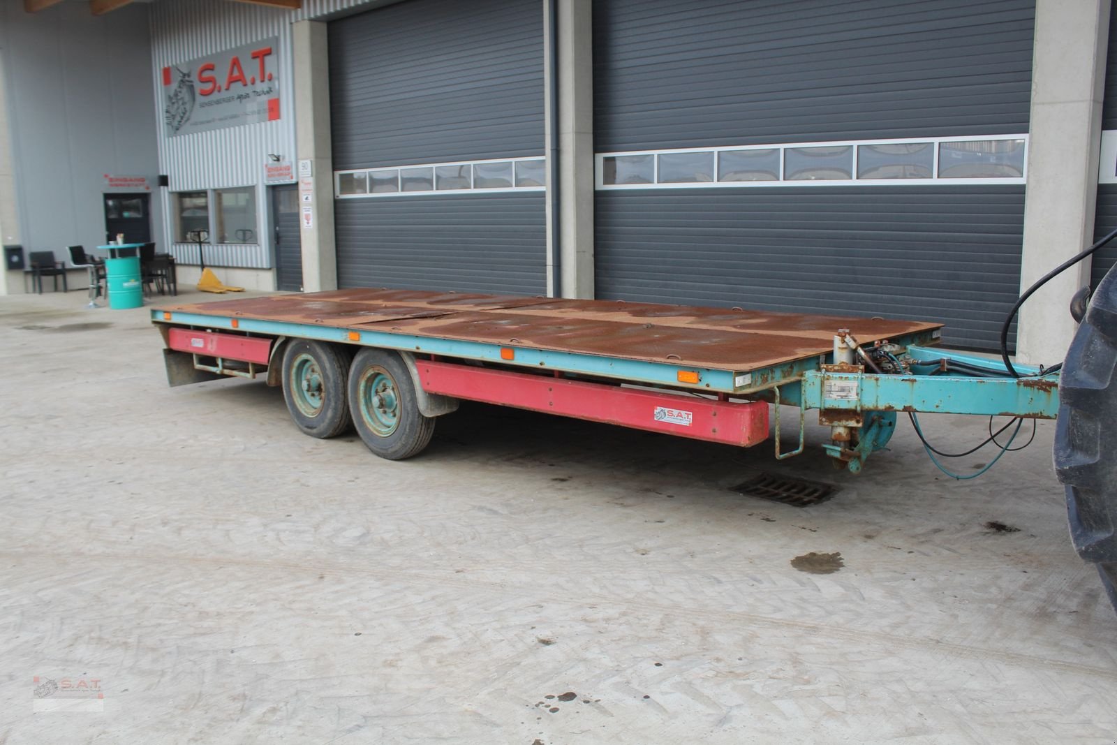 Ballensammelwagen of the type Sonstige Ballenwagen-Tieflader-Plattformhänger, Gebrauchtmaschine in Eberschwang (Picture 9)