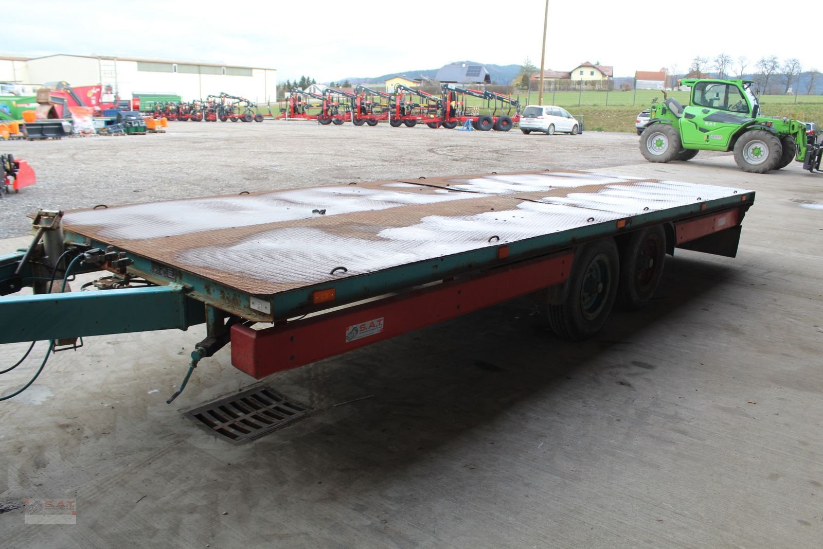 Ballensammelwagen of the type Sonstige Ballenwagen-Tieflader-Plattformhänger, Gebrauchtmaschine in Eberschwang (Picture 3)