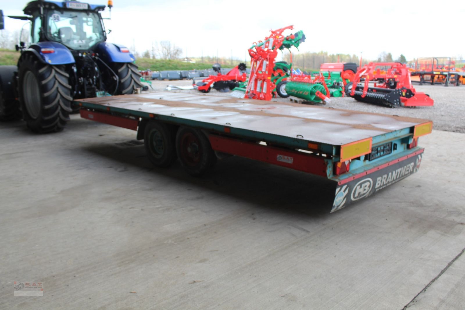 Ballensammelwagen of the type Sonstige Ballenwagen-Tieflader-Plattformhänger, Gebrauchtmaschine in Eberschwang (Picture 5)