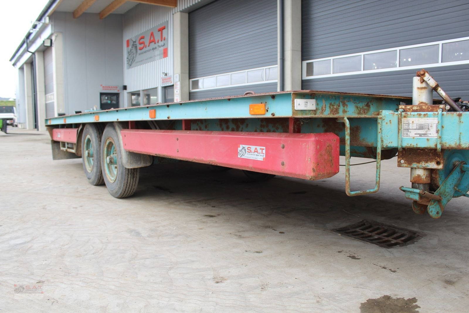 Ballensammelwagen of the type Sonstige Ballenwagen-Tieflader-Plattformhänger, Gebrauchtmaschine in Eberschwang (Picture 11)