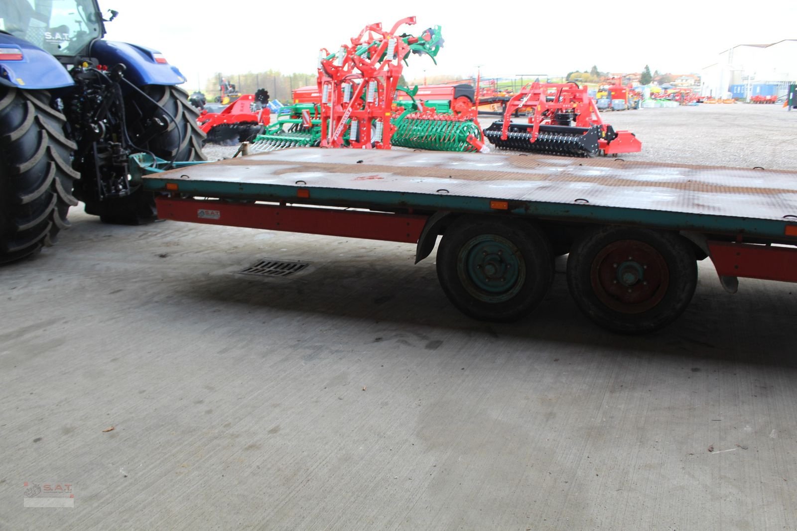 Ballensammelwagen of the type Sonstige Ballenwagen-Tieflader-Plattformhänger, Gebrauchtmaschine in Eberschwang (Picture 4)