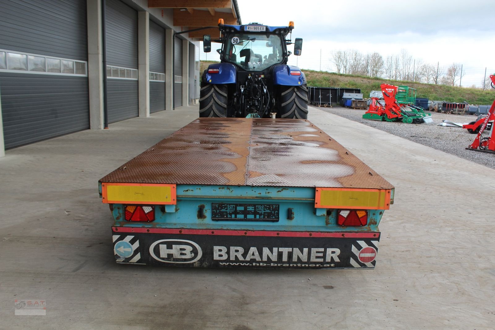 Ballensammelwagen of the type Sonstige Ballenwagen-Tieflader-Plattformhänger, Gebrauchtmaschine in Eberschwang (Picture 7)