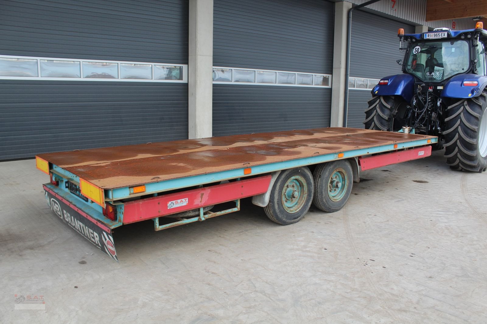 Ballensammelwagen of the type Sonstige Ballenwagen-Tieflader-Plattformhänger, Gebrauchtmaschine in Eberschwang (Picture 8)