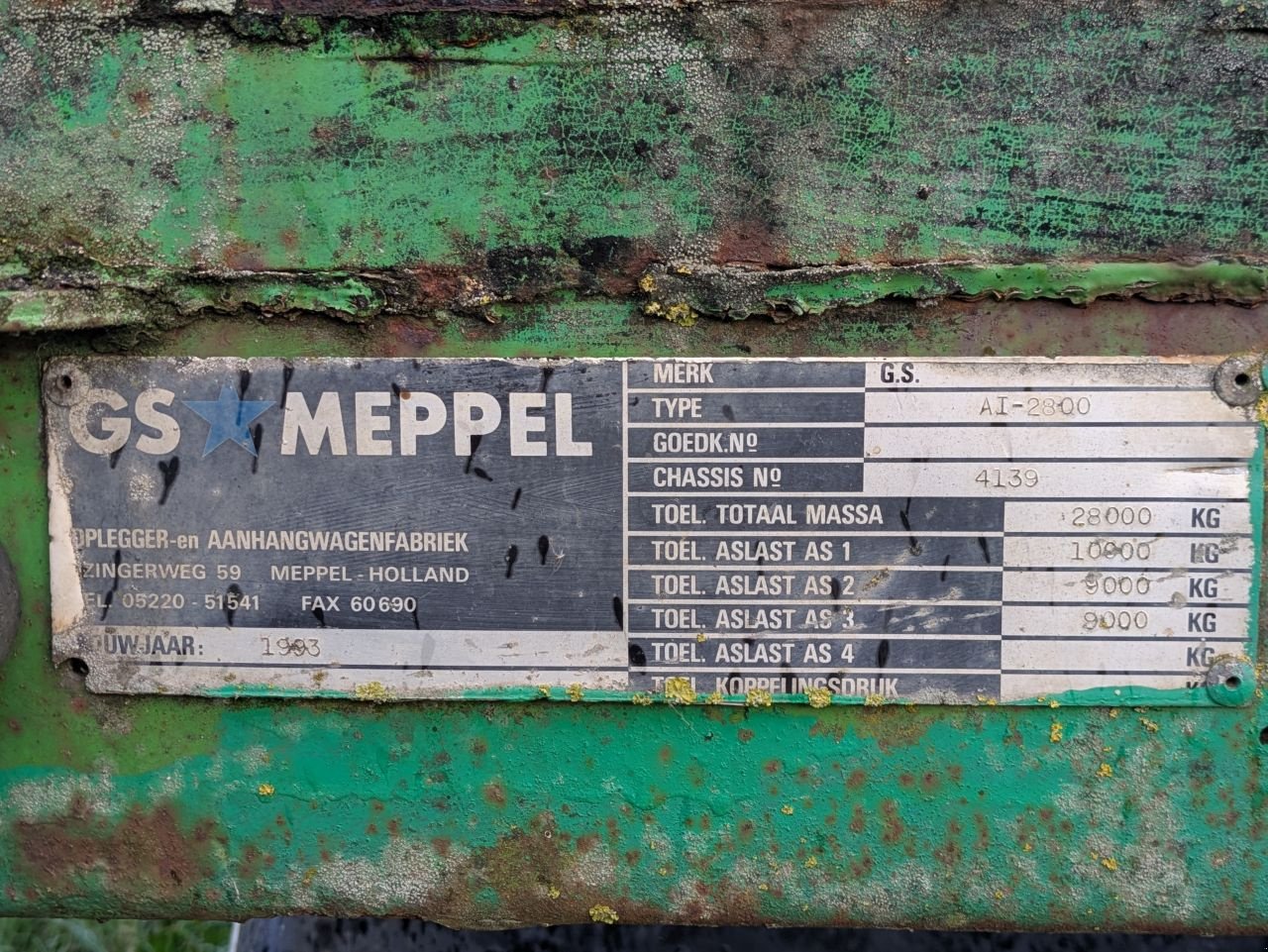 Ballensammelwagen typu Sonstige GS meppel ai-2800, Gebrauchtmaschine v Blokzijl (Obrázek 9)