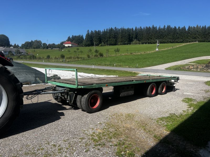 Ballensammelwagen tip Sonstige LKW Dreiachsanhänger, Gebrauchtmaschine in Traberg (Poză 1)