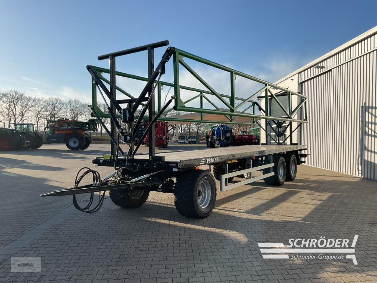 Ballensammelwagen del tipo Sonstige METALLTECH PB16 HB BALLENTRANSPORTWAGEN, Gebrauchtmaschine In Holdorf (Immagine 3)