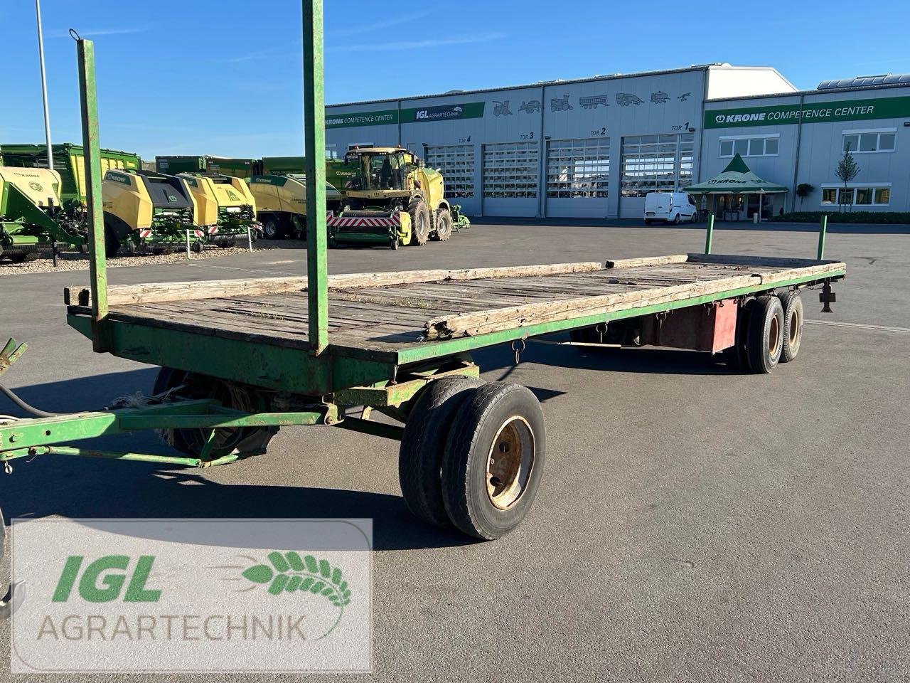 Ballensammelwagen типа Sonstige N/A Dreiachser Ballenwagen, Gebrauchtmaschine в Nabburg (Фотография 3)