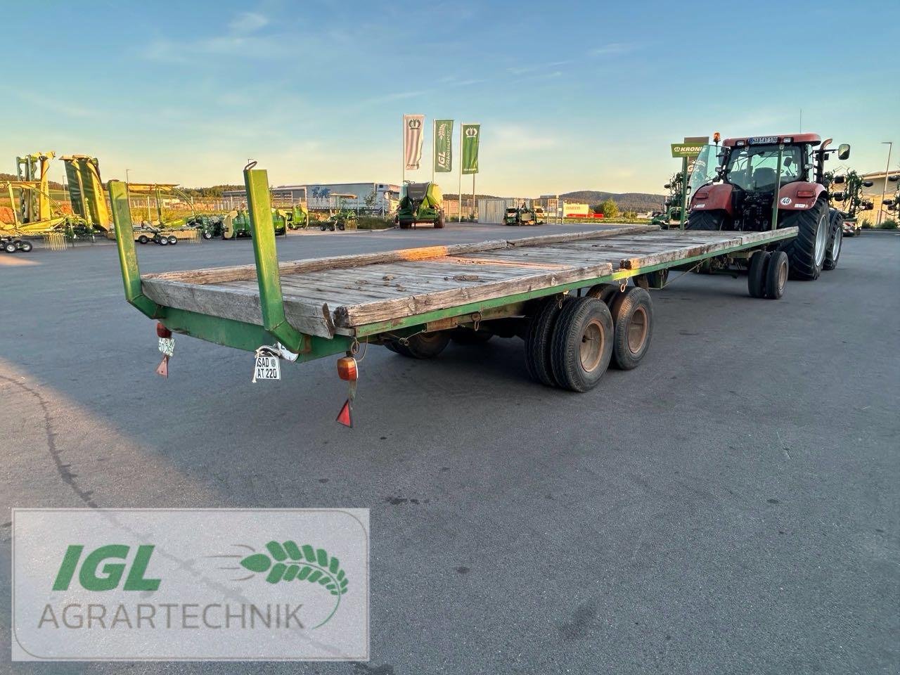 Ballensammelwagen типа Sonstige N/A Dreiachser Ballenwagen, Gebrauchtmaschine в Nabburg (Фотография 8)