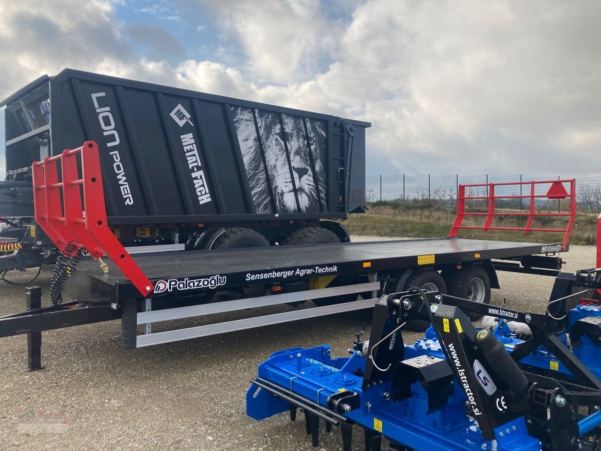 Ballensammelwagen des Typs Sonstige Palaz 15to.Tandem Ballenanhänger-Plattform, Neumaschine in Eberschwang (Bild 8)