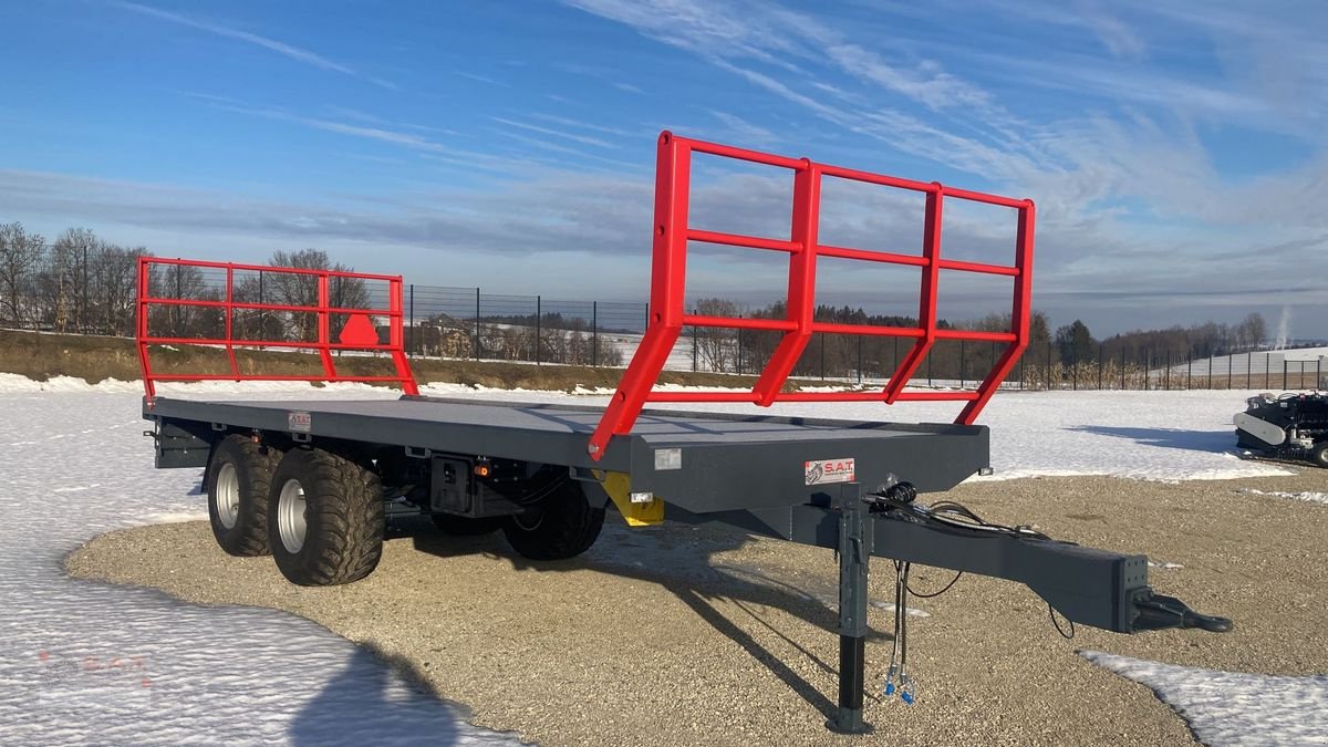 Ballensammelwagen des Typs Sonstige Palaz 15to.Tandem Ballenanhänger-Plattform, Neumaschine in Eberschwang (Bild 12)
