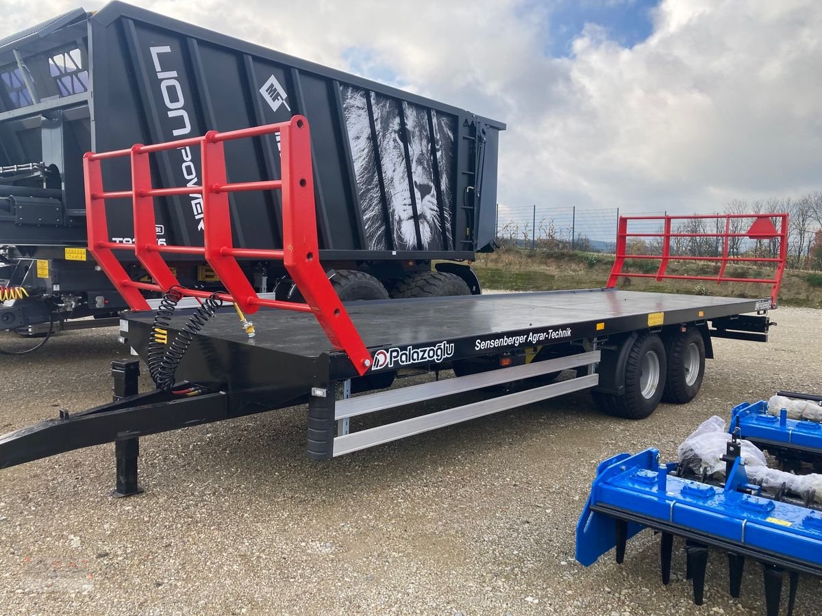 Ballensammelwagen des Typs Sonstige Palaz 15to.Tandem Ballenanhänger-Plattform, Neumaschine in Eberschwang (Bild 1)