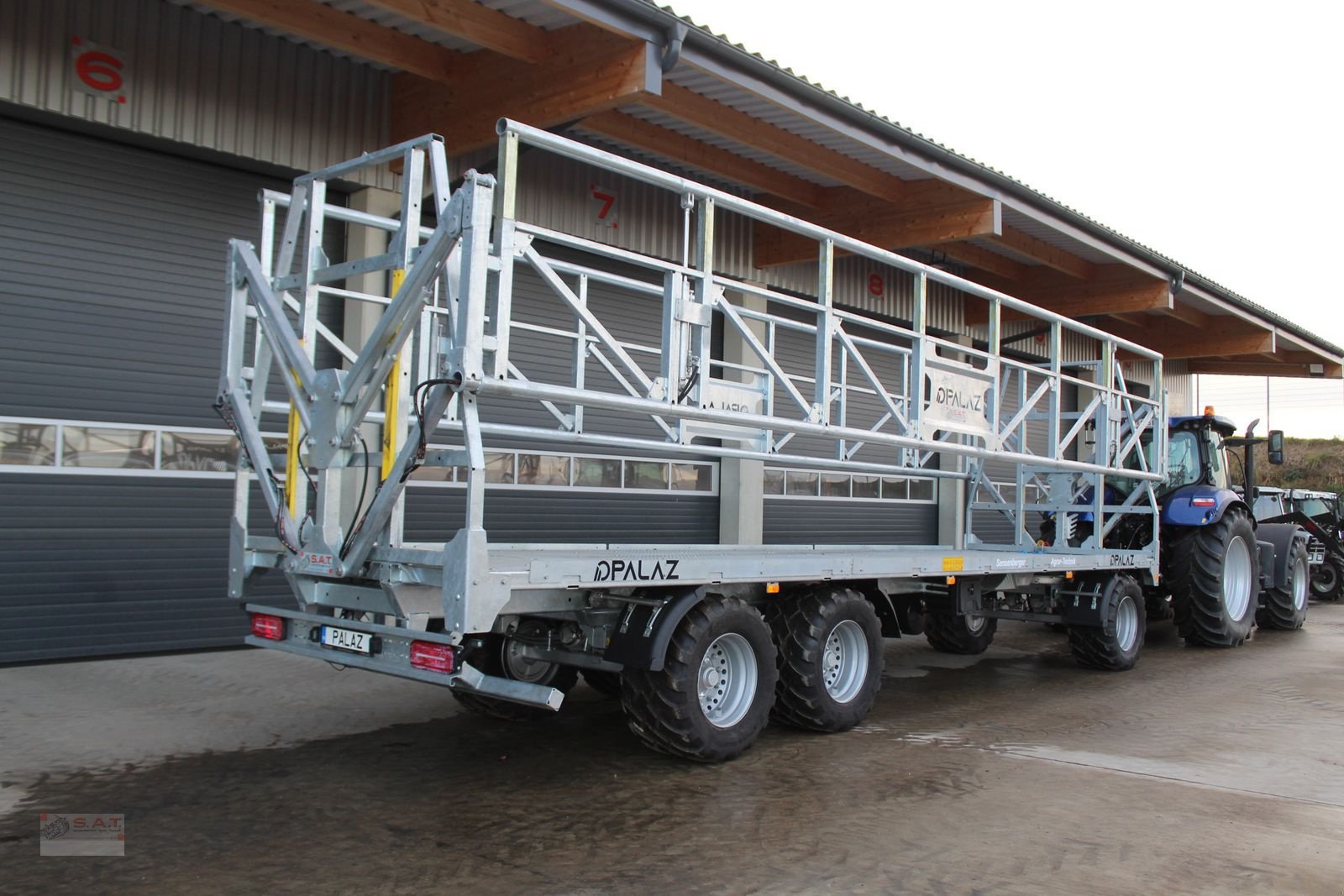 Ballensammelwagen del tipo Sonstige Palaz Ballenwagen mit Hydro Wall - Verzinkt, Neumaschine In Eberschwang (Immagine 5)
