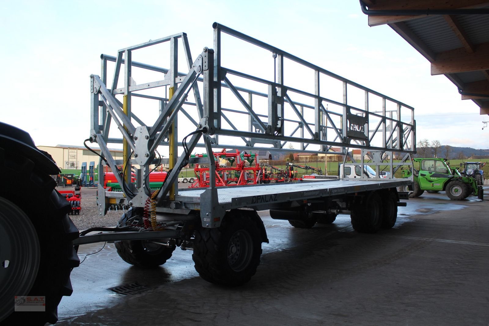 Ballensammelwagen del tipo Sonstige Palaz Ballenwagen mit Hydro Wall - Verzinkt, Neumaschine In Eberschwang (Immagine 2)