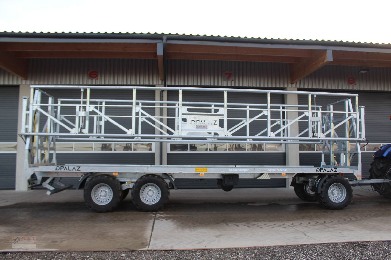 Ballensammelwagen del tipo Sonstige Palaz Ballenwagen mit Hydro Wall - Verzinkt, Neumaschine In Eberschwang (Immagine 7)