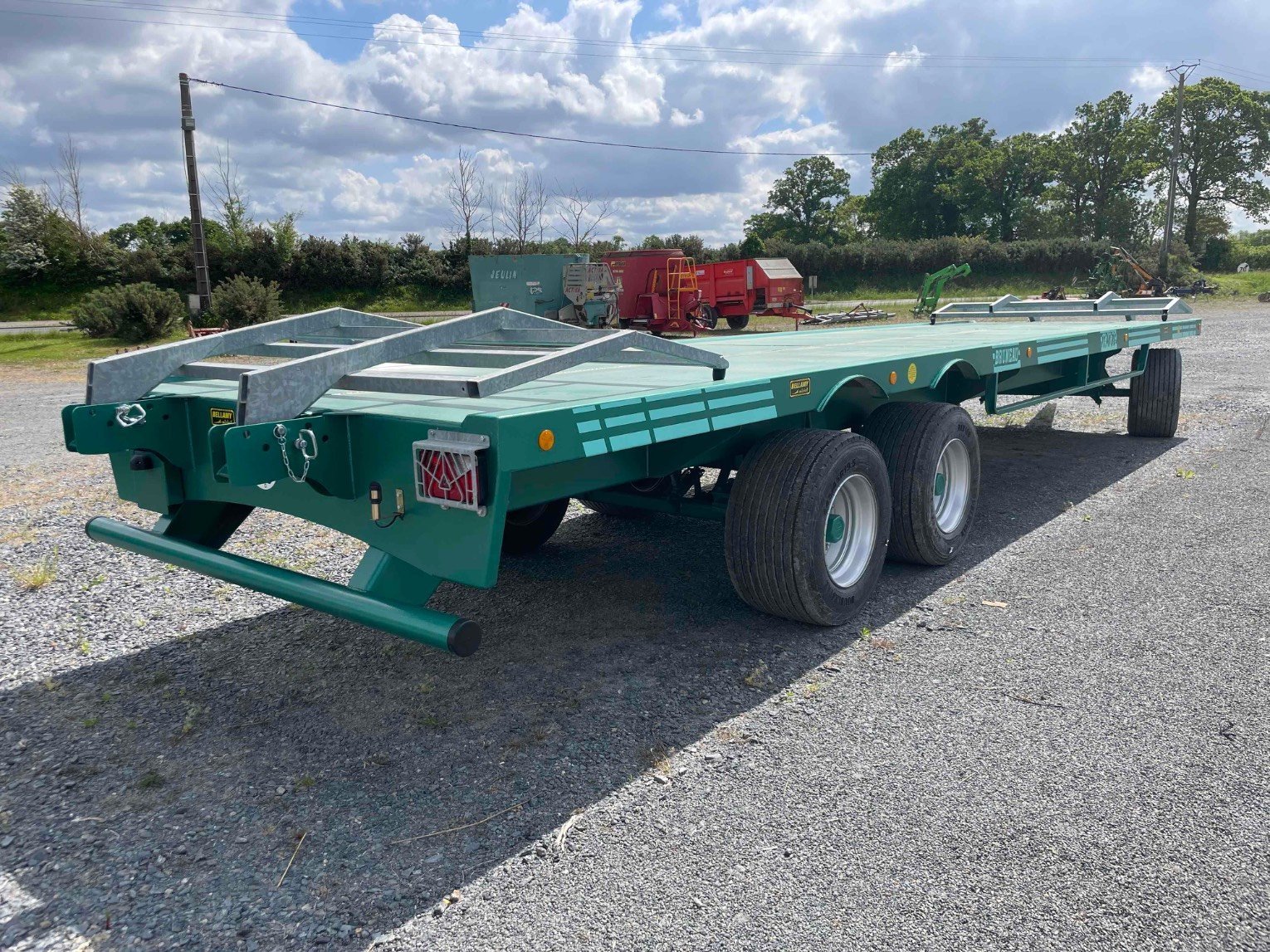 Ballensammelwagen des Typs Sonstige PLATEAU TRAINE LOURD 6 roues 11.40 BG, Gebrauchtmaschine in SAINT CLAIR SUR ELLE (Bild 3)