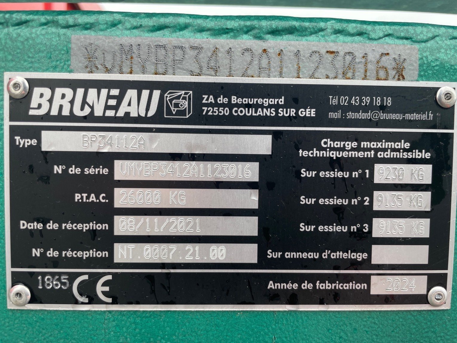 Ballensammelwagen des Typs Sonstige PLATEAU TRAINE LOURD 6 roues 12 TDI 20, Gebrauchtmaschine in SAINT CLAIR SUR ELLE (Bild 7)