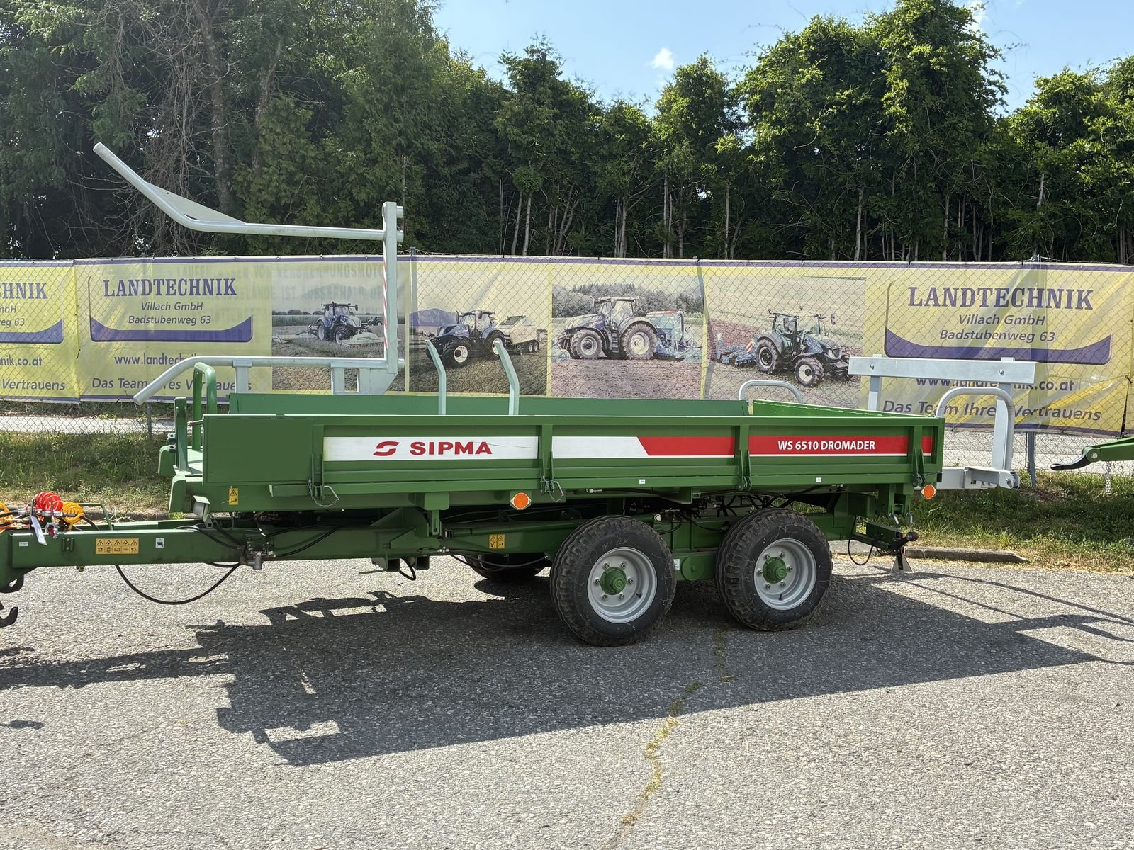 Ballensammelwagen of the type Sonstige Sipma WS 6510, Gebrauchtmaschine in Villach (Picture 1)