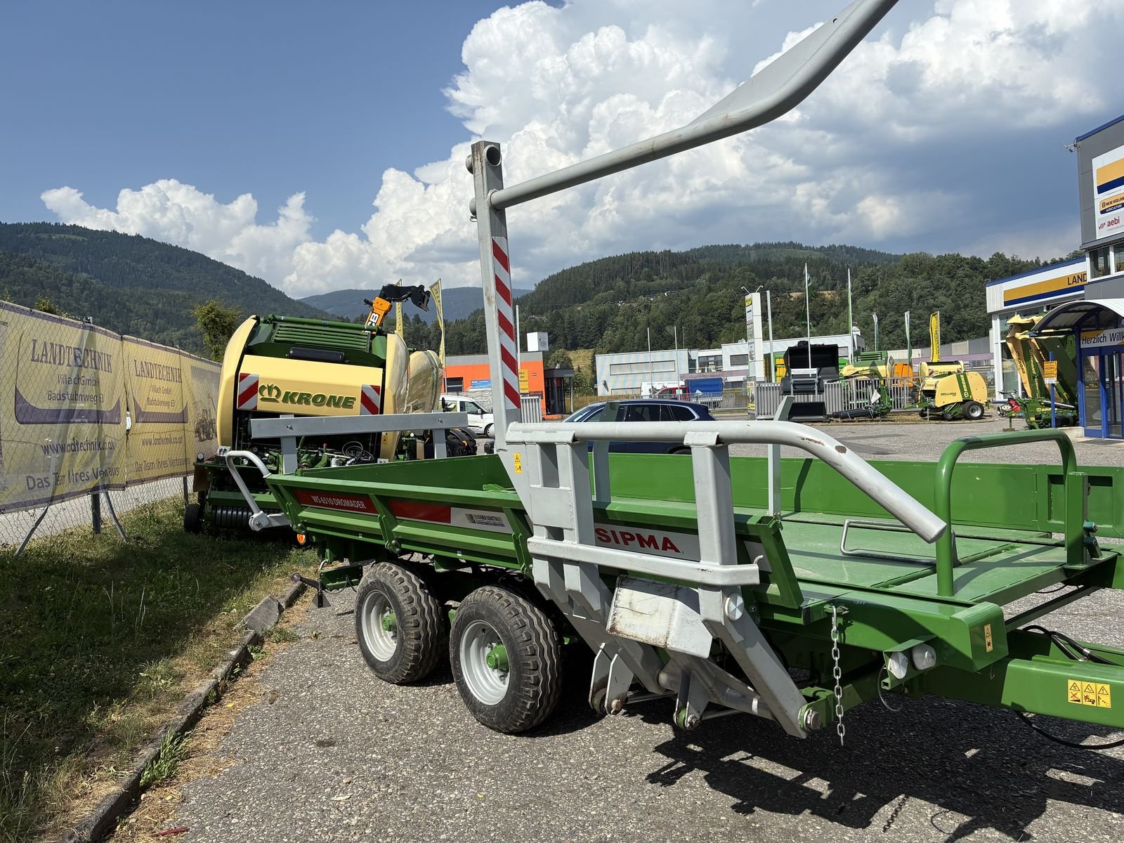 Ballensammelwagen of the type Sonstige Sipma WS 6510, Gebrauchtmaschine in Villach (Picture 5)
