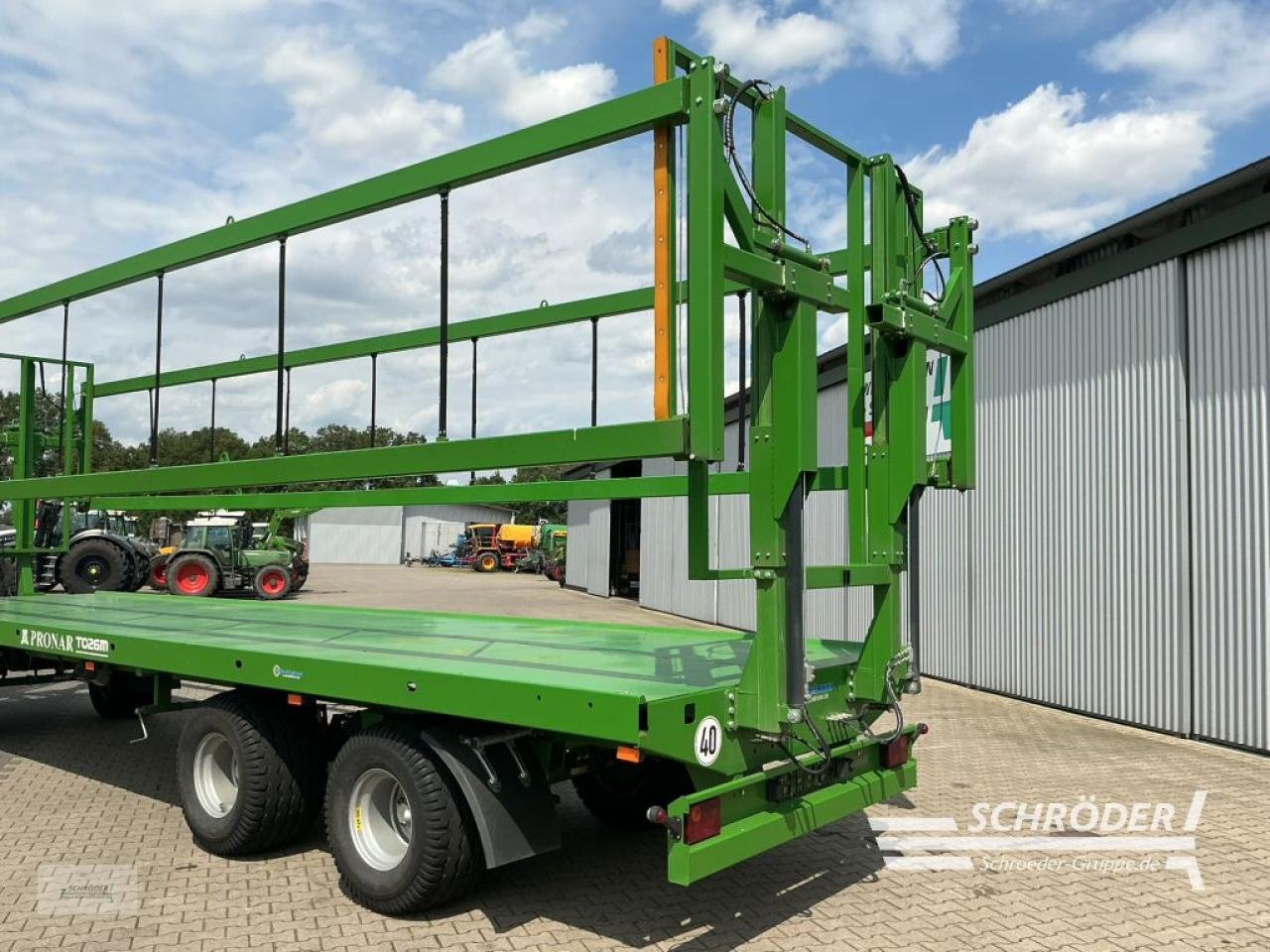 Ballensammelwagen des Typs Sonstige TO 26 M, Gebrauchtmaschine in Lastrup (Bild 8)