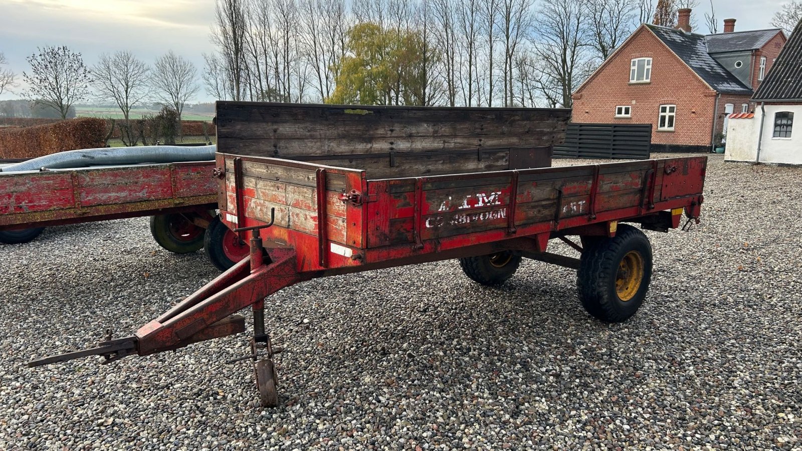 Ballensammelwagen des Typs Tim 4 stk fladvogne - Halmvogne pris fra 500,-, Gebrauchtmaschine in Thorsø (Bild 15)