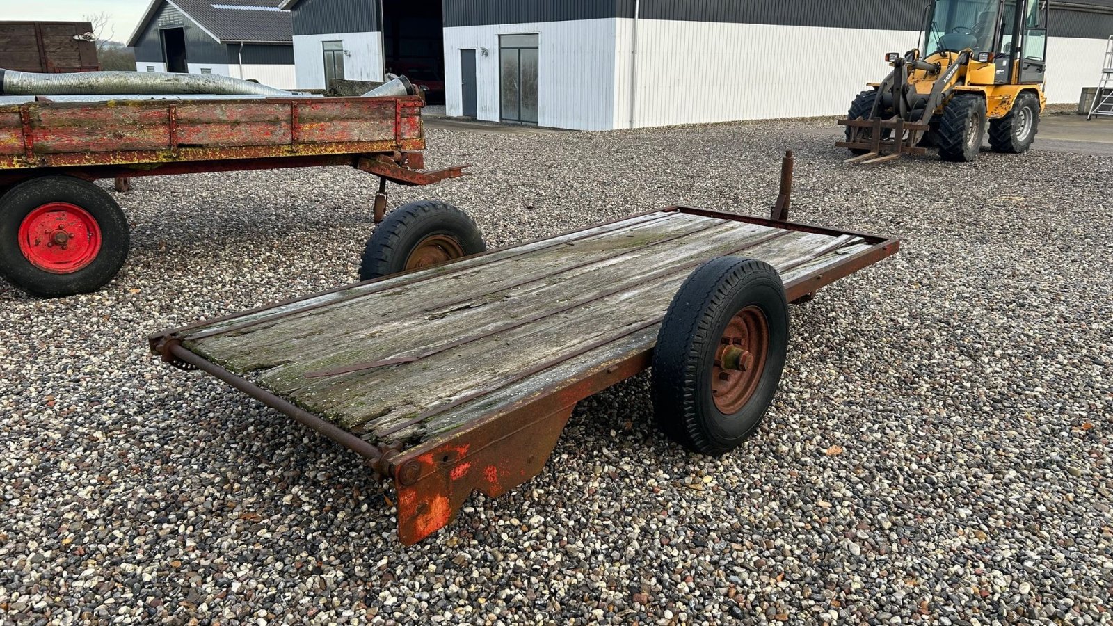 Ballensammelwagen des Typs Tim 4 stk fladvogne - Halmvogne pris fra 500,-, Gebrauchtmaschine in Thorsø (Bild 9)