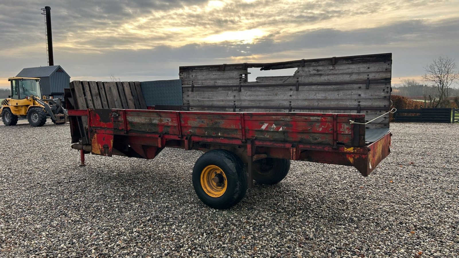 Ballensammelwagen des Typs Tim 4 stk fladvogne - Halmvogne pris fra 500,-, Gebrauchtmaschine in Thorsø (Bild 4)