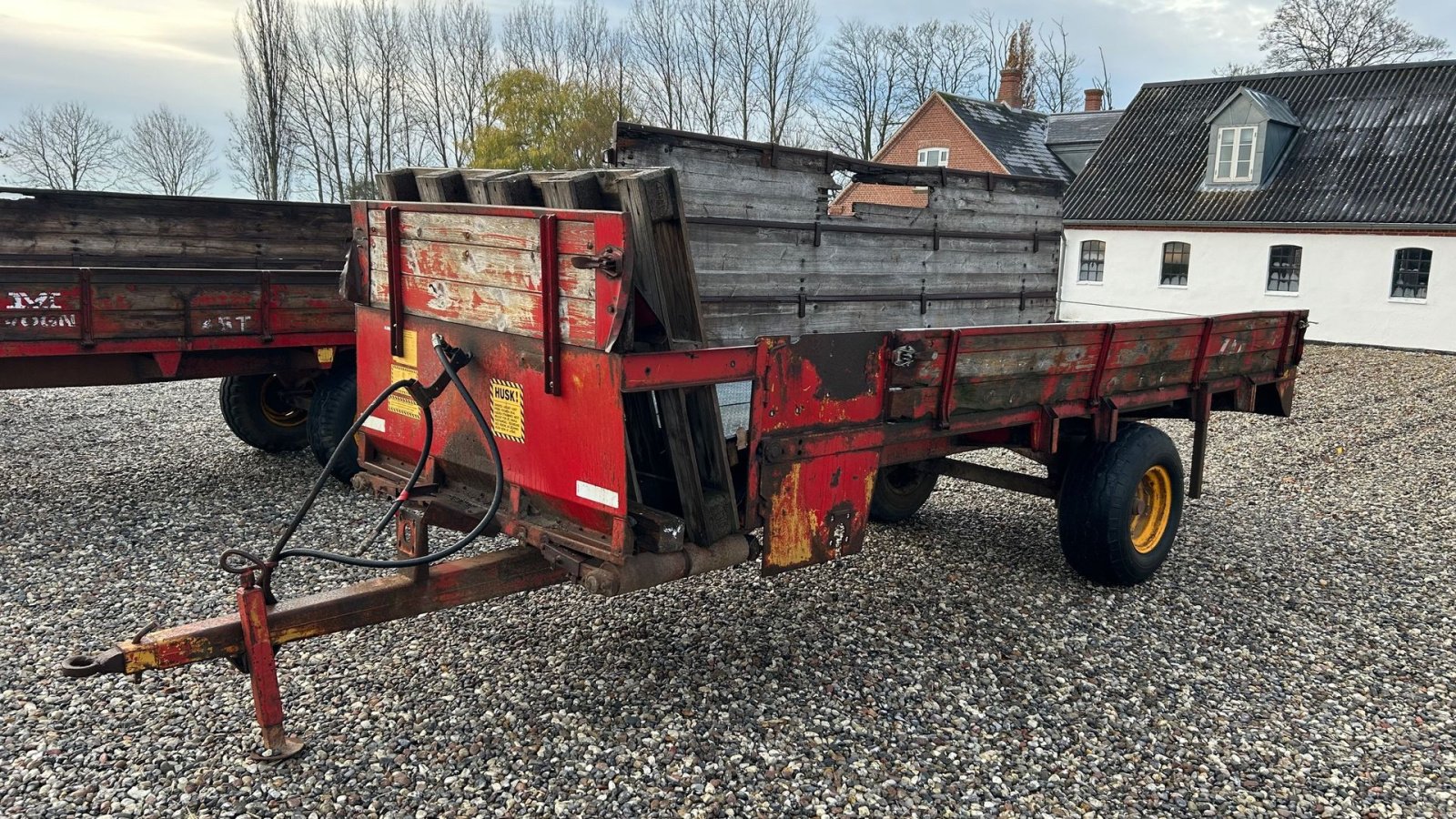 Ballensammelwagen des Typs Tim 4 stk fladvogne - Halmvogne pris fra 500,-, Gebrauchtmaschine in Thorsø (Bild 14)
