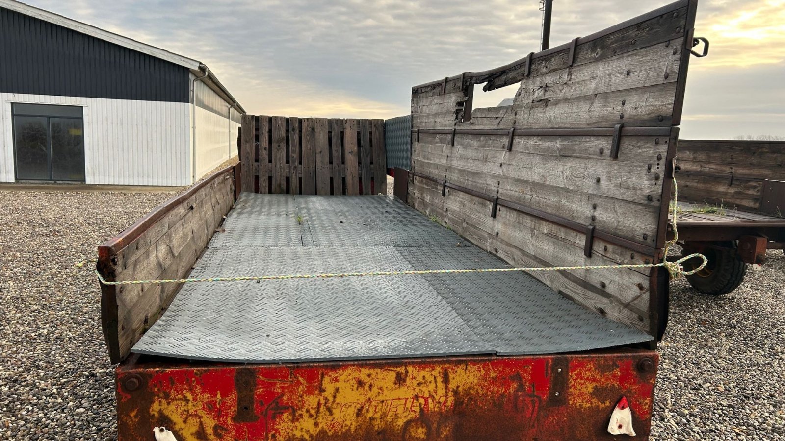 Ballensammelwagen des Typs Tim 4 stk fladvogne - Halmvogne pris fra 500,-, Gebrauchtmaschine in Thorsø (Bild 13)