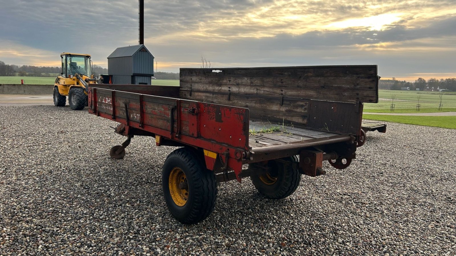 Ballensammelwagen des Typs Tim 4 stk fladvogne - Halmvogne pris fra 500,-, Gebrauchtmaschine in Thorsø (Bild 5)