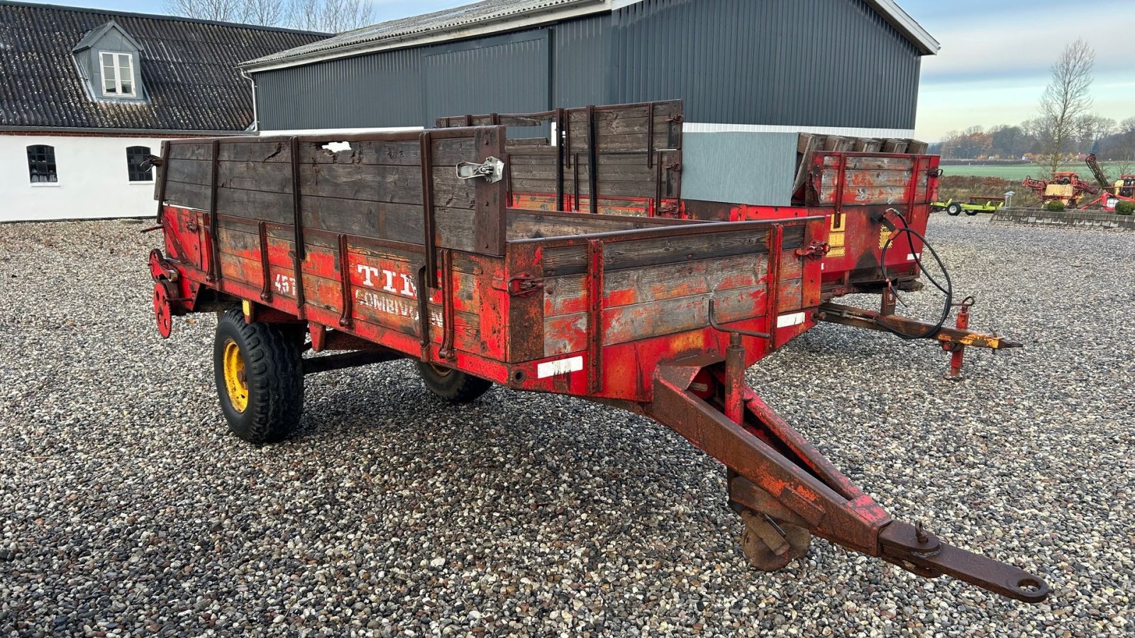 Ballensammelwagen des Typs Tim 4 stk fladvogne - Halmvogne pris fra 500,-, Gebrauchtmaschine in Thorsø (Bild 17)