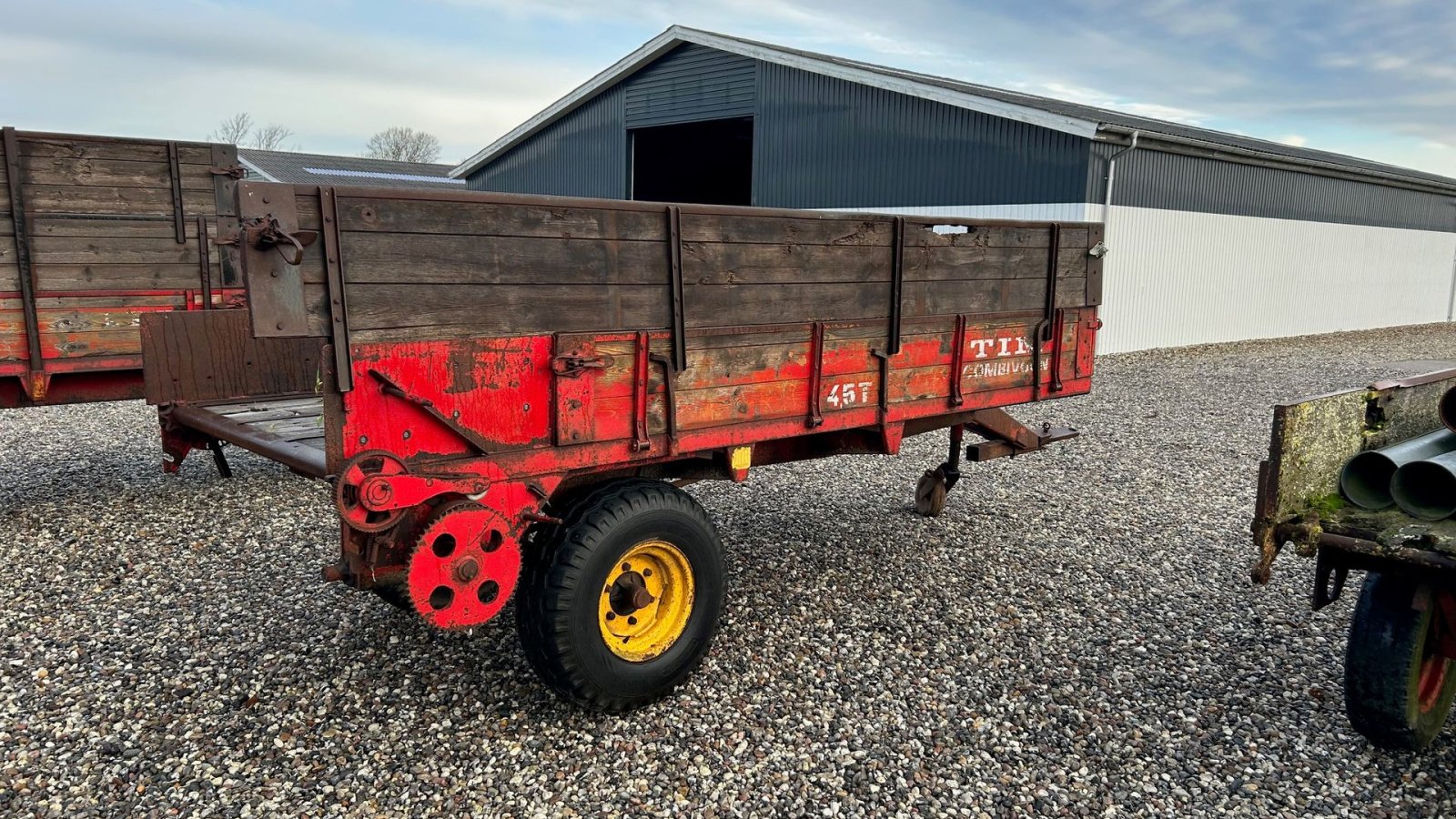 Ballensammelwagen des Typs Tim 4 stk fladvogne - Halmvogne pris fra 500,-, Gebrauchtmaschine in Thorsø (Bild 11)