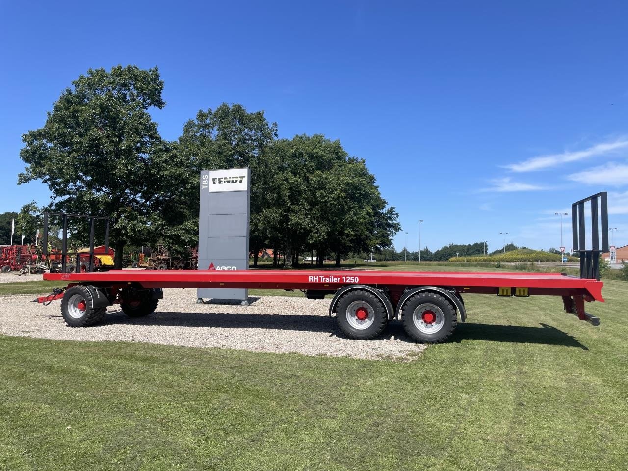 Ballensammelwagen типа Trailer Engineering 1250, Gebrauchtmaschine в Grindsted (Фотография 2)