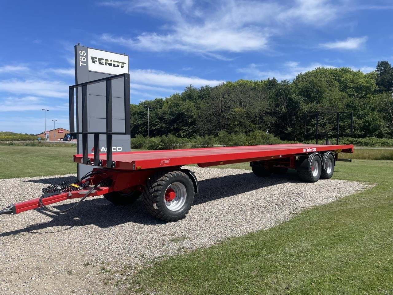 Ballensammelwagen типа Trailer Engineering 1250, Gebrauchtmaschine в Grindsted (Фотография 1)