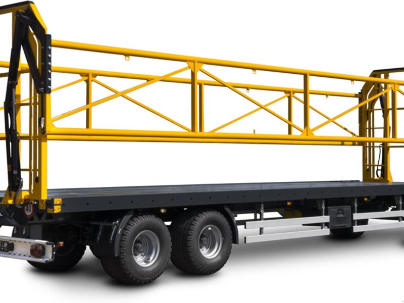 Ballensammelwagen typu WIELTON PRS-3S, Gebrauchtmaschine v Aabenraa