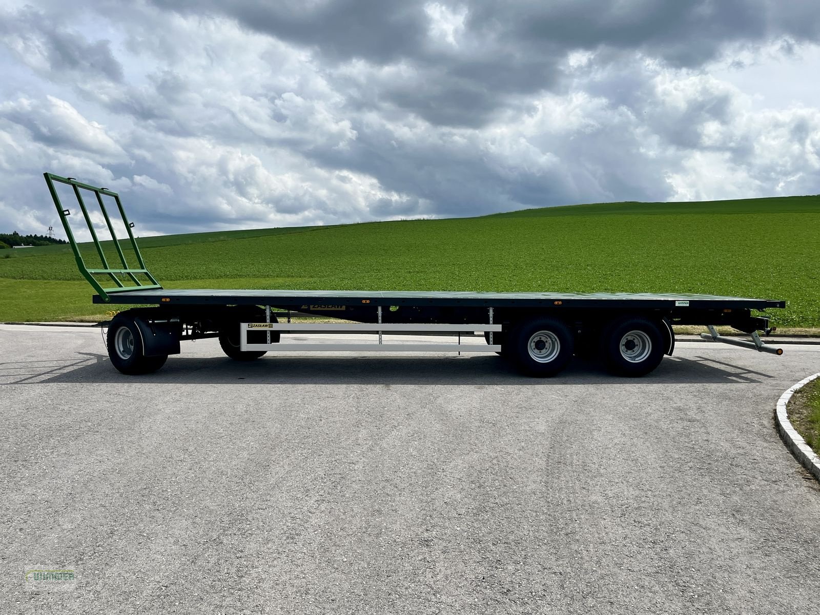 Ballensammelwagen des Typs Zaslaw 3-Achs-Ballenwagen 18,5t, Neumaschine in Kematen (Bild 5)