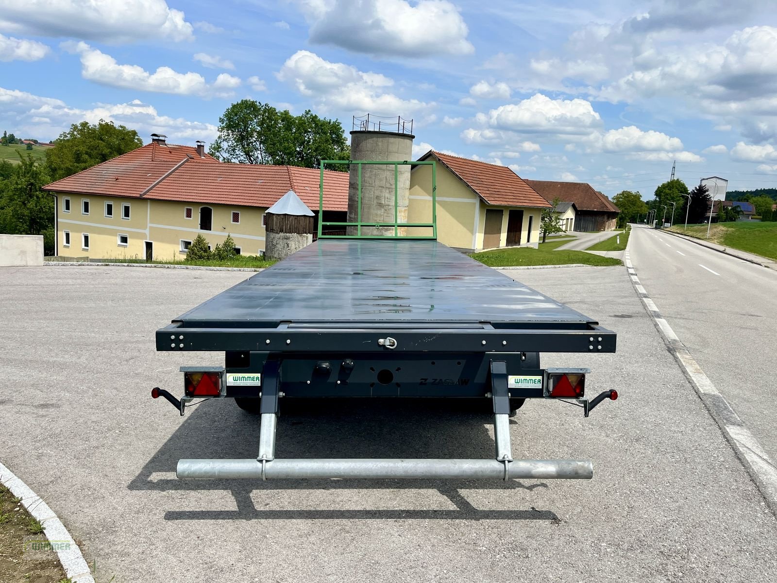 Ballensammelwagen des Typs Zaslaw 3-Achs-Ballenwagen 18,5t, Neumaschine in Kematen (Bild 8)