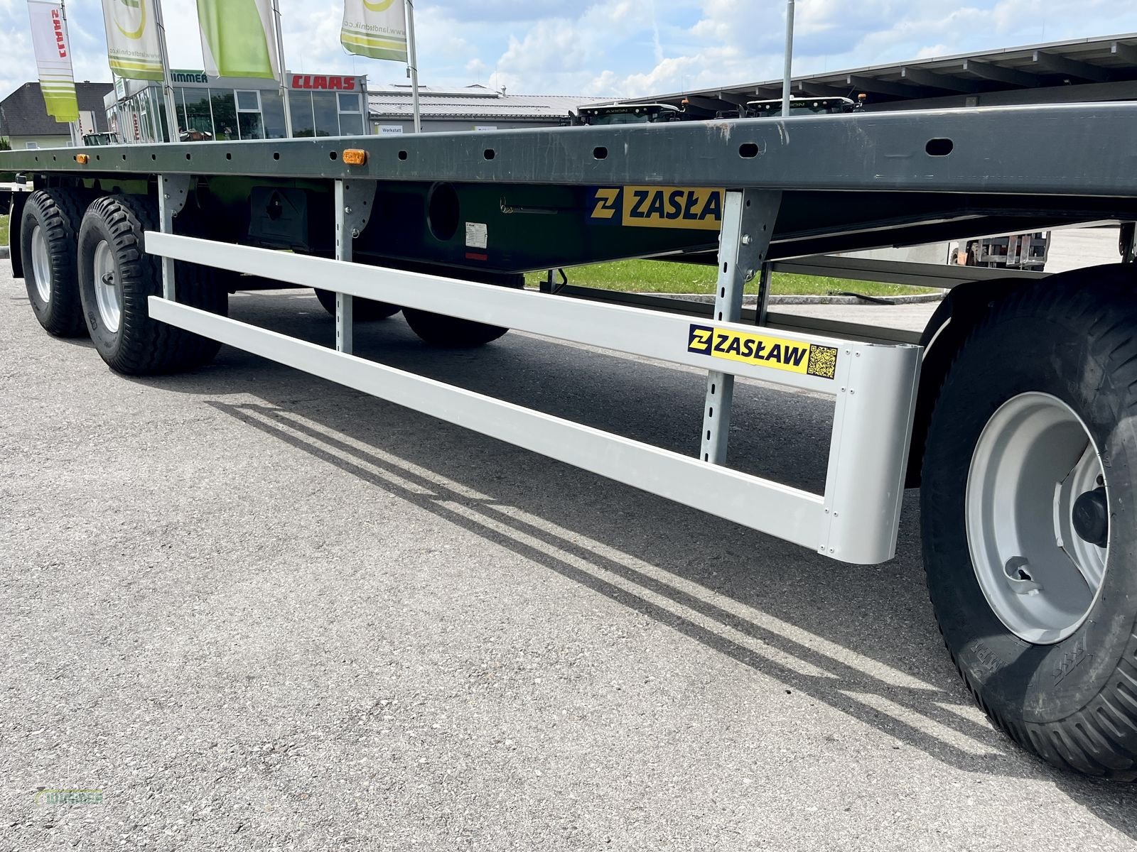Ballensammelwagen des Typs Zaslaw 3-Achs-Ballenwagen 18,5t, Neumaschine in Kematen (Bild 14)