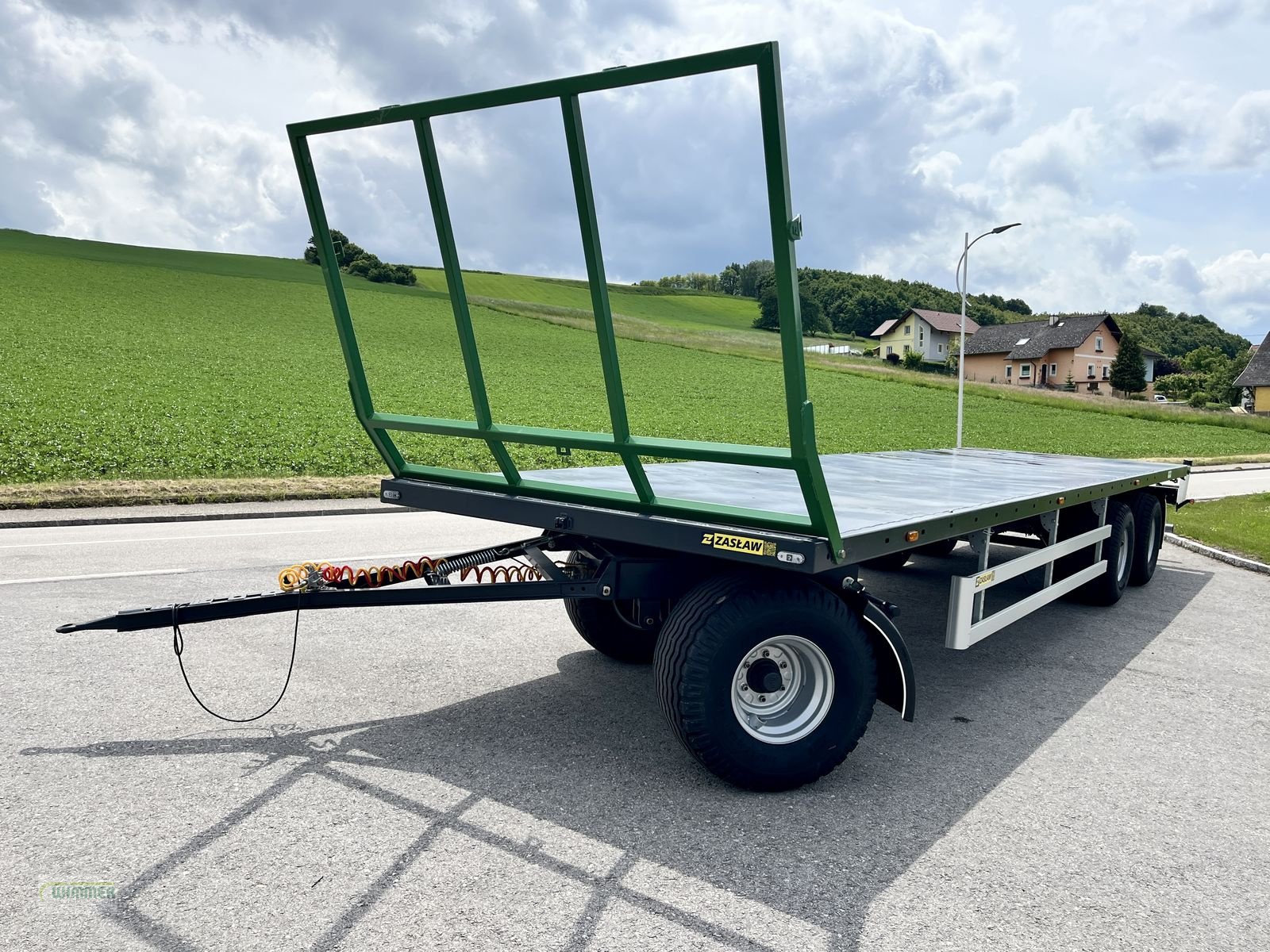 Ballensammelwagen des Typs Zaslaw 3-Achs-Ballenwagen 18,5t, Neumaschine in Kematen (Bild 4)