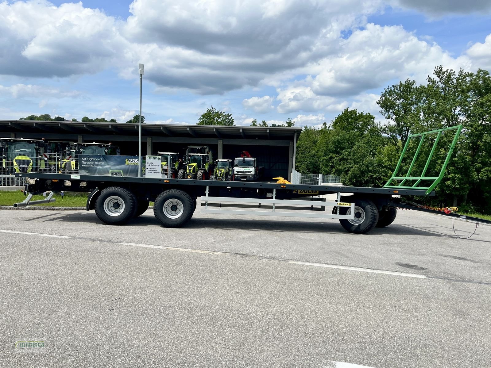 Ballensammelwagen des Typs Zaslaw 3-Achs-Ballenwagen 18,5t, Neumaschine in Kematen (Bild 10)