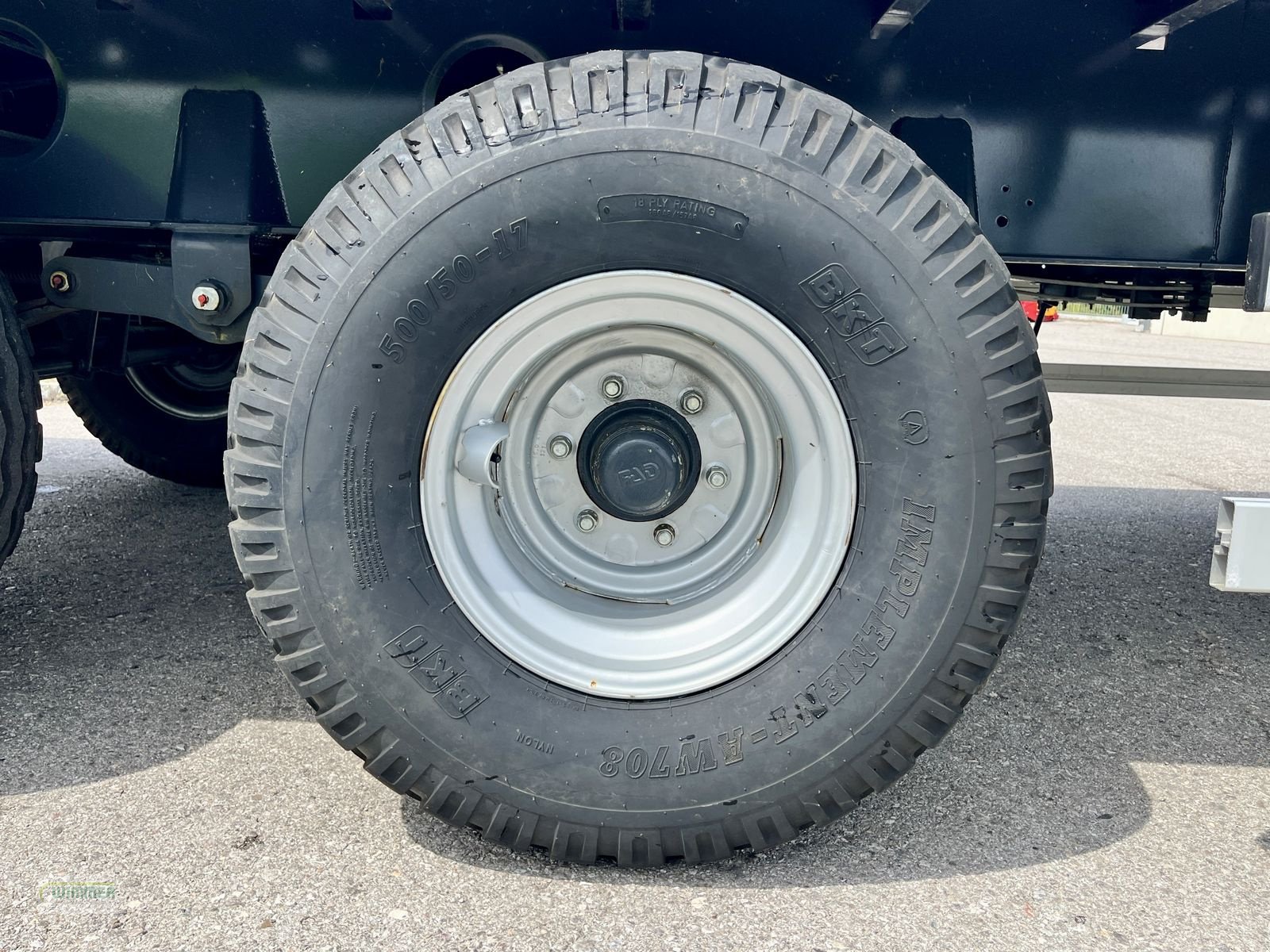 Ballensammelwagen des Typs Zaslaw 3-Achs-Ballenwagen 18,5t, Neumaschine in Kematen (Bild 15)