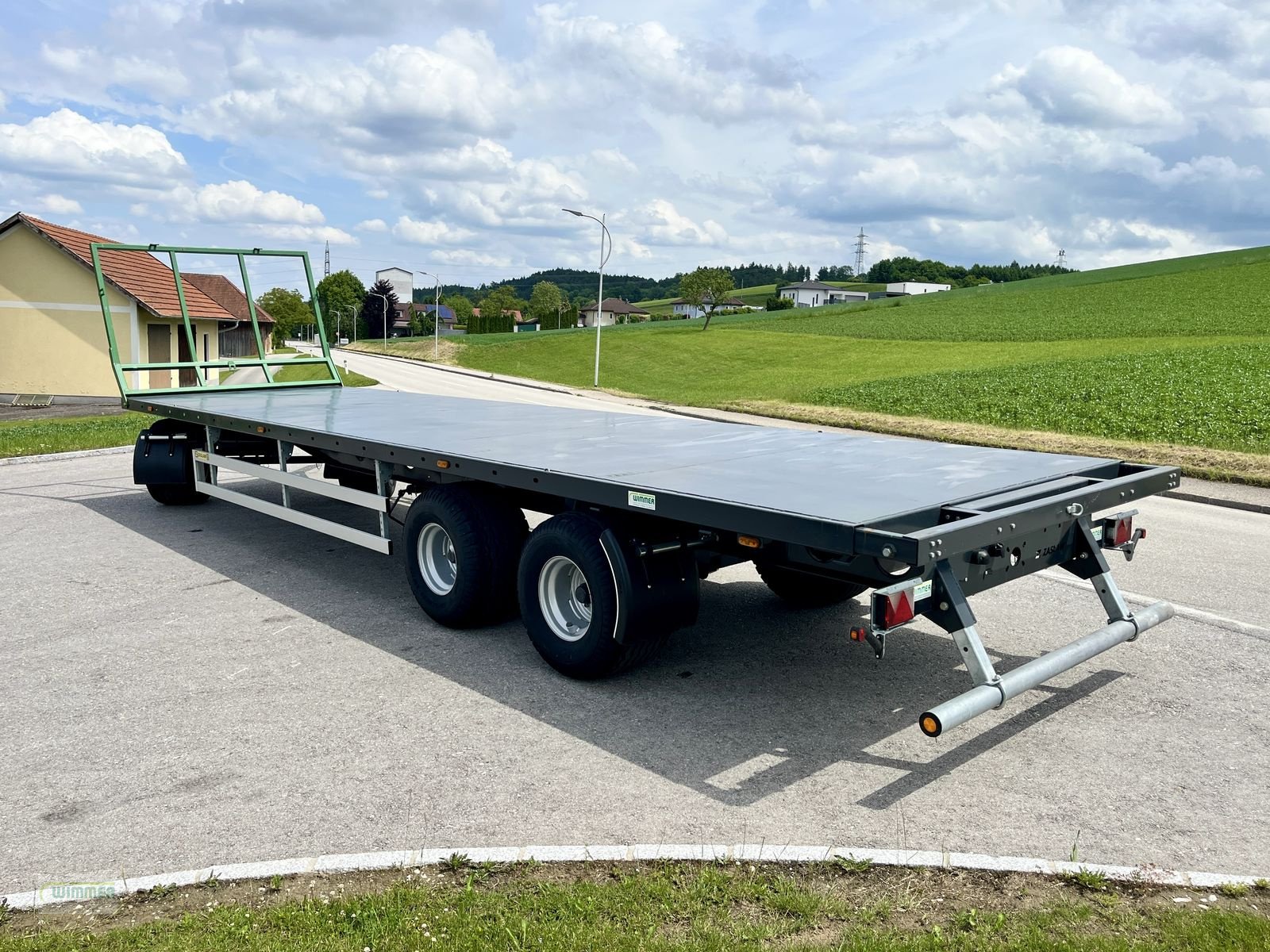 Ballensammelwagen des Typs Zaslaw 3-Achs-Ballenwagen 18,5t, Neumaschine in Kematen (Bild 7)