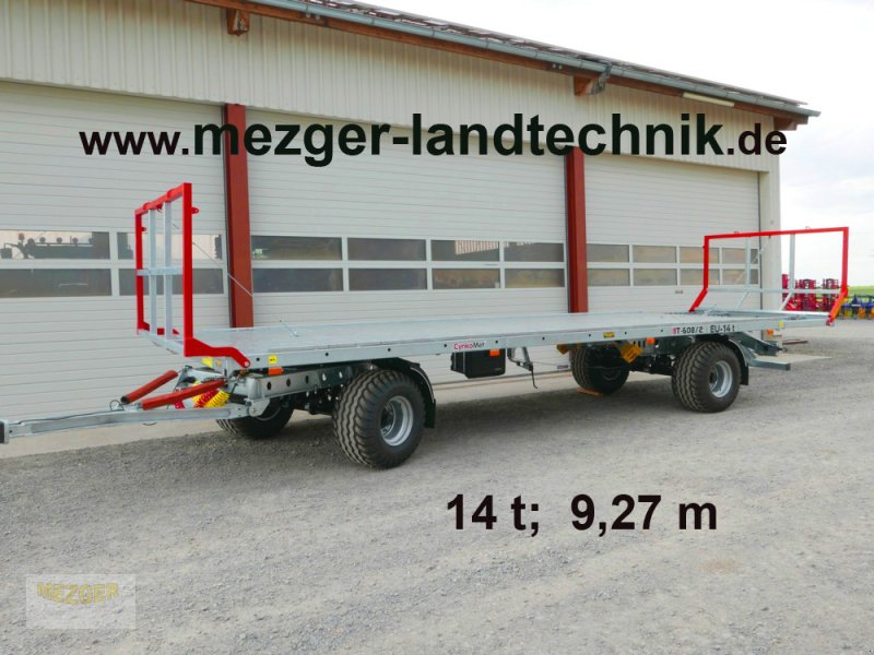 Ballentransportwagen des Typs CYNKOMET 14 t (T-608/2 EU) Ballenwagen, 9,27 m (Am Lager), Neumaschine in Ditzingen (Bild 1)