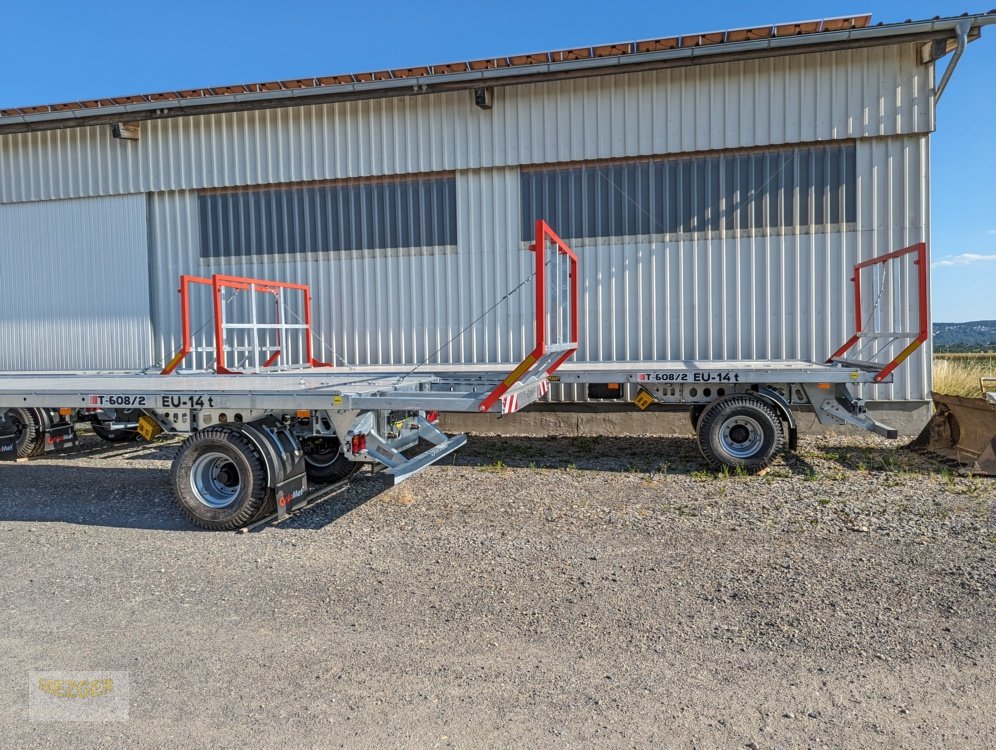 Ballentransportwagen του τύπου CYNKOMET 14 t (T-608/2 EU), Ballenwagen, 9,27 m, Strohwagen, Neumaschine σε Ditzingen (Φωτογραφία 4)