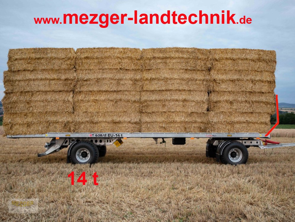 Ballentransportwagen του τύπου CYNKOMET 14 t (T-608/2 EU), Ballenwagen, 9,27 m, Strohwagen, Neumaschine σε Ditzingen (Φωτογραφία 13)