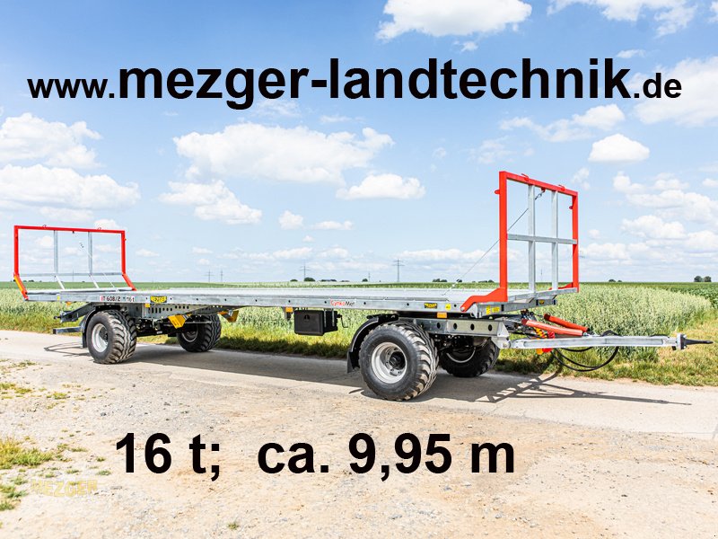 Ballentransportwagen a típus CYNKOMET 16 t (T-608/2 L EU) Ballenwagen, 9,95 m (am Lager), Neumaschine ekkor: Ditzingen (Kép 1)