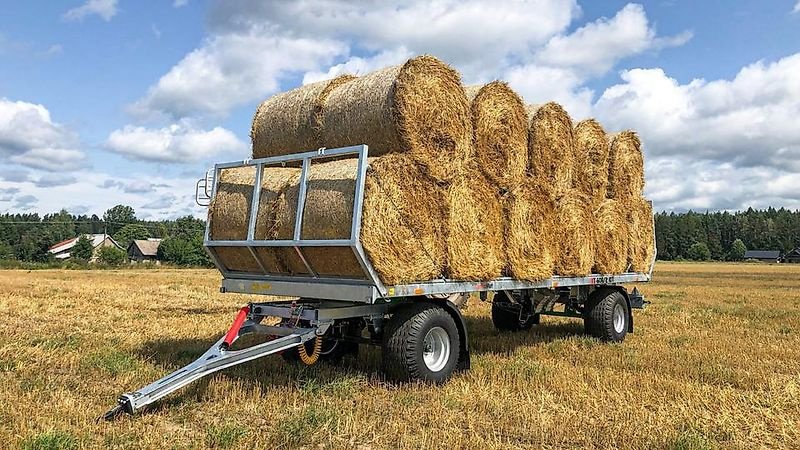 Ballentransportwagen des Typs CYNKOMET Ballenwagen T-608/2 Long EU, 16 t GG, Preis inkl. 19% MwSt., Gebrauchtmaschine in Lippetal (Bild 1)